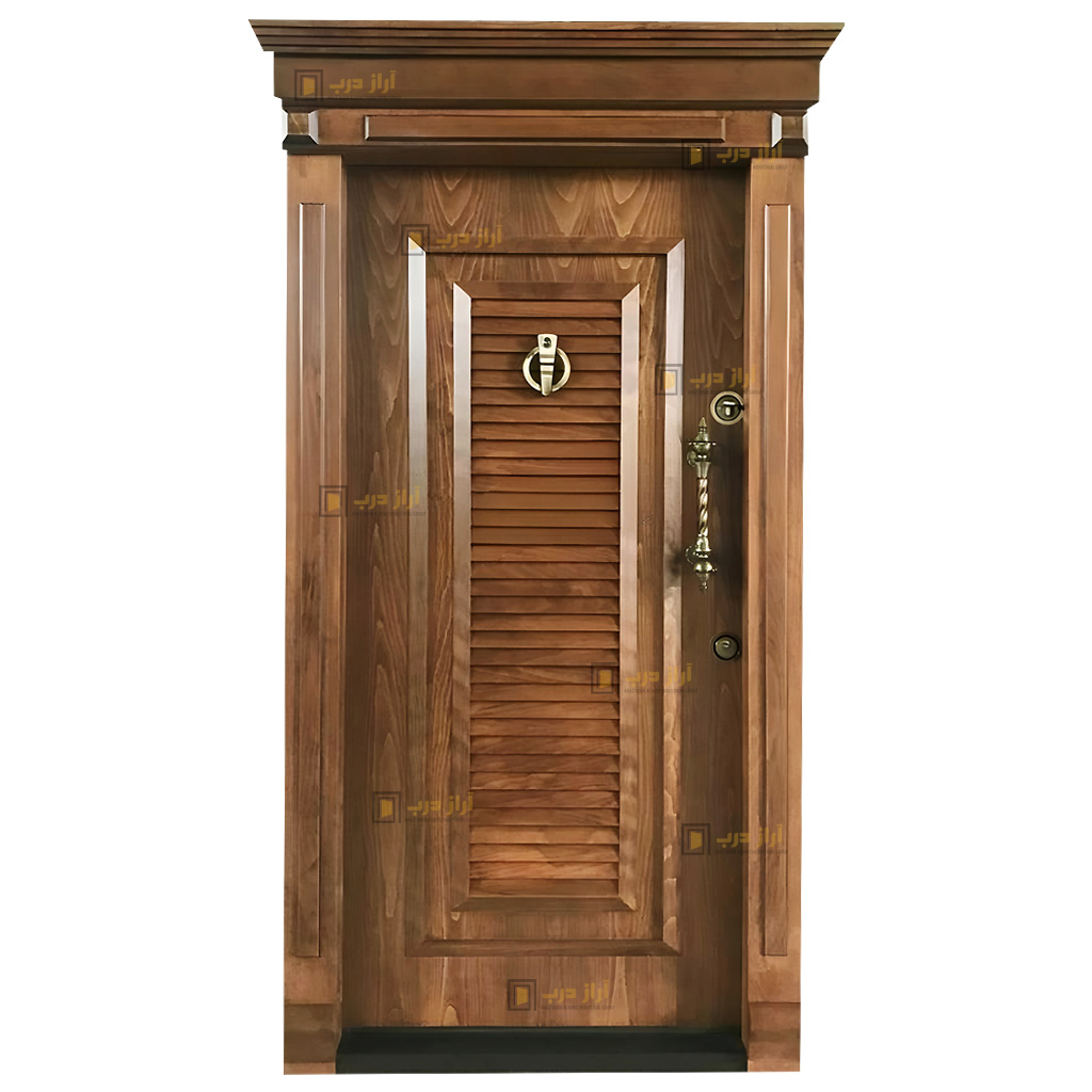 درب ضد سرقت راش برجسته مدل کرکره