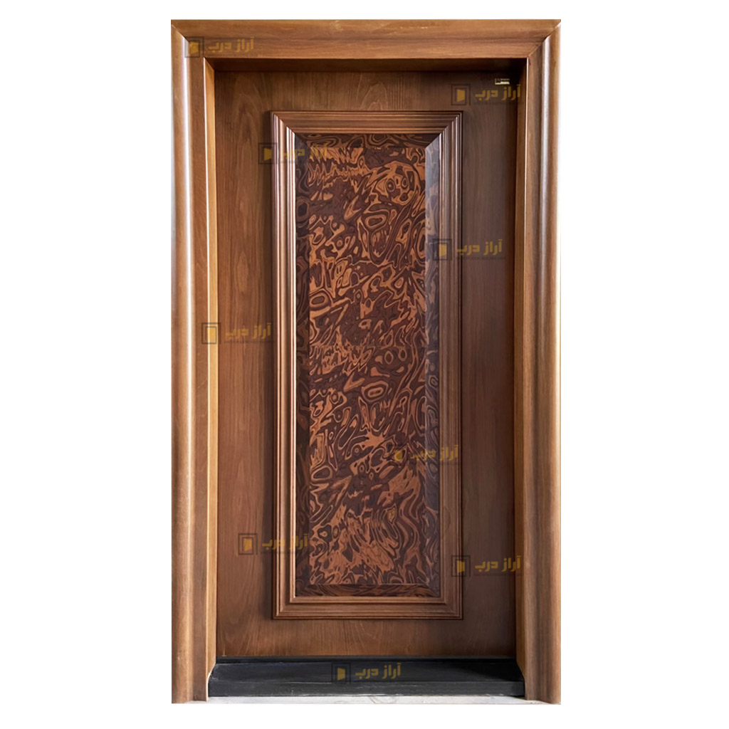 درب ضد سرقت راش مدل تک قاب آلپی