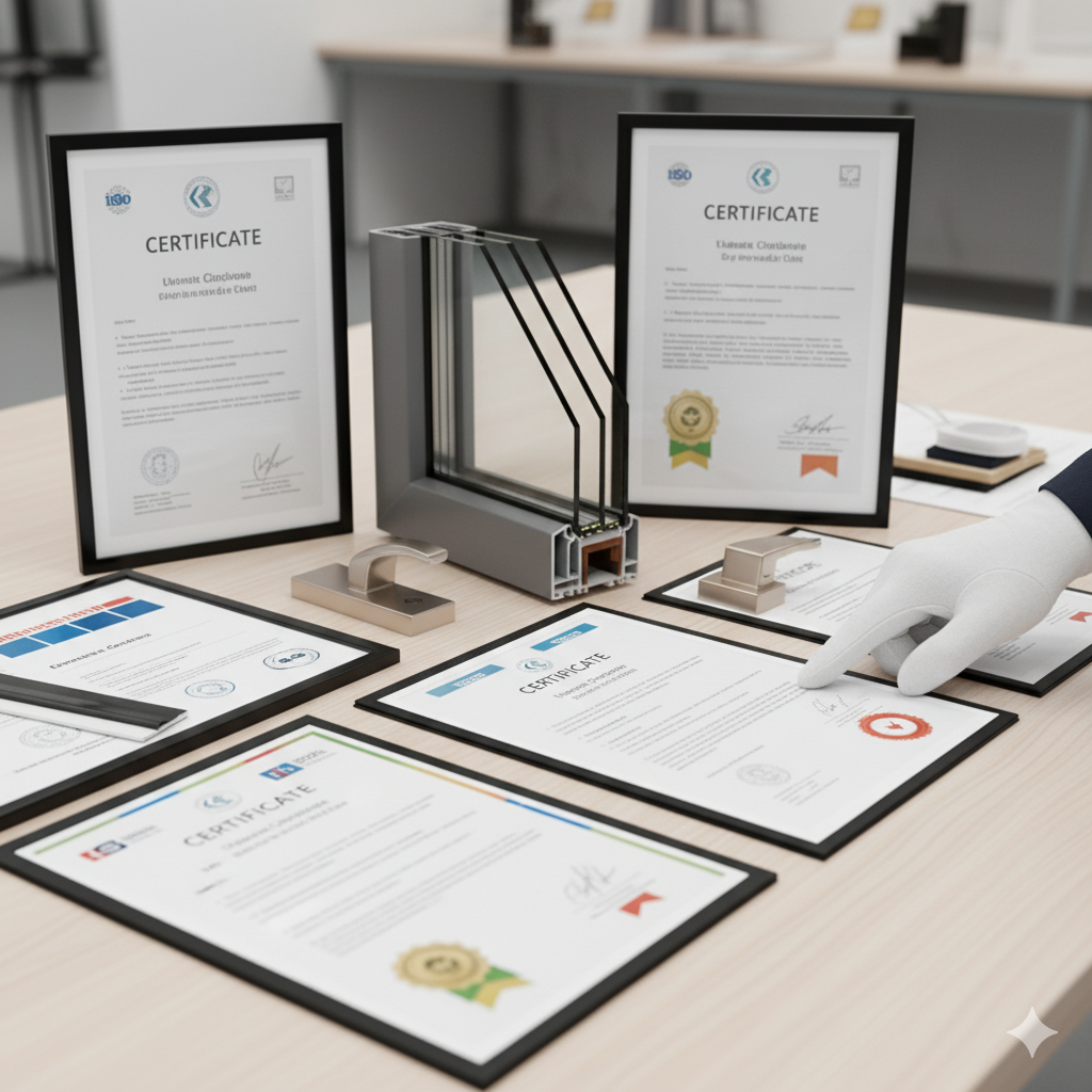 آشنایی با گواهی‌نامه‌ها و استانداردهای کیفیت در صنعت درب و پنجره