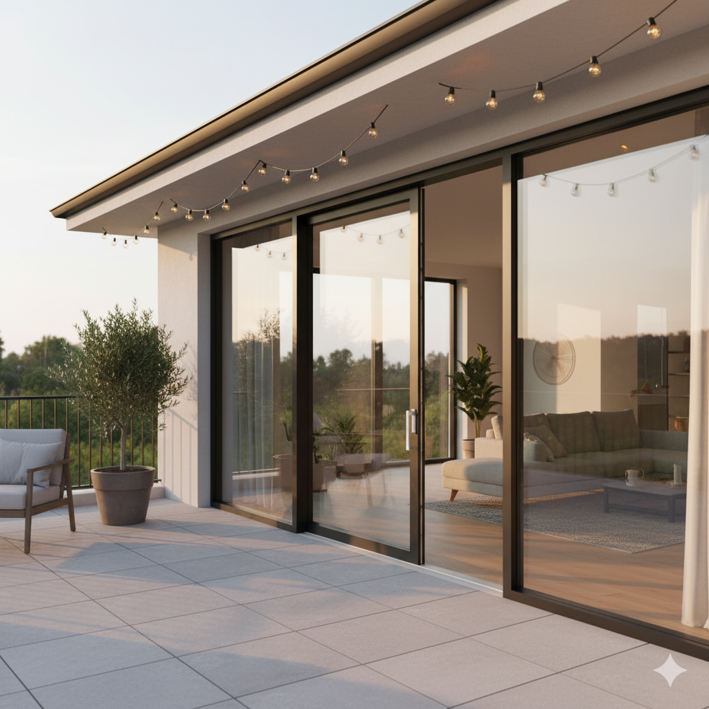 درب‌های بالکنی و تراس: انتخابی زیبا و کاربردی برای فضاهای باز