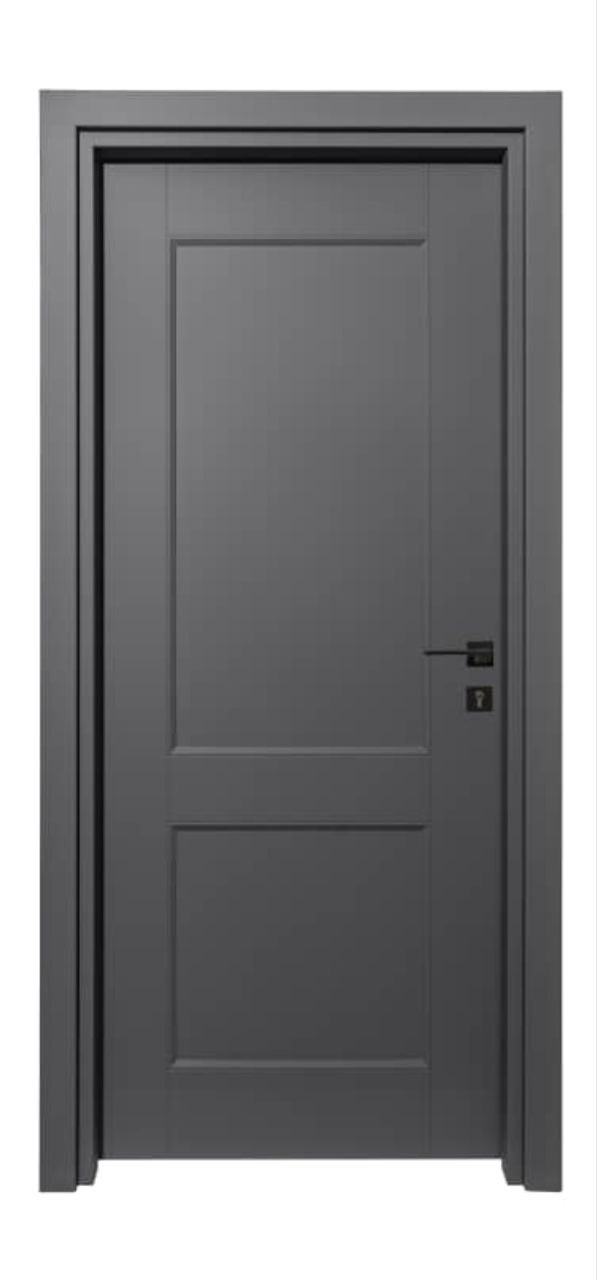 درب پلی وود سبزین در مدل مدرن دو قاب S-101