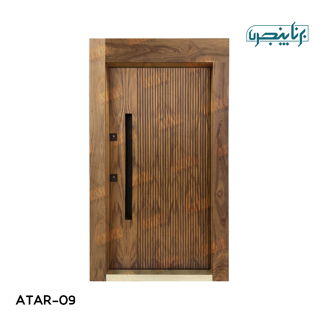 درب داخلی آتار درب مدل مدرن خطی AD-109