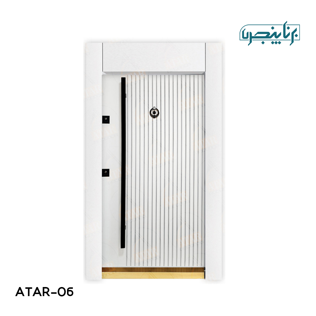 درب داخلی آتار درب مدل مدرن خطی AD-106
