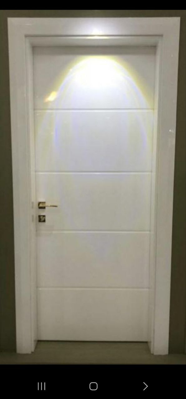 درب پلی وود سبزین در مدل خطی افقی S-102