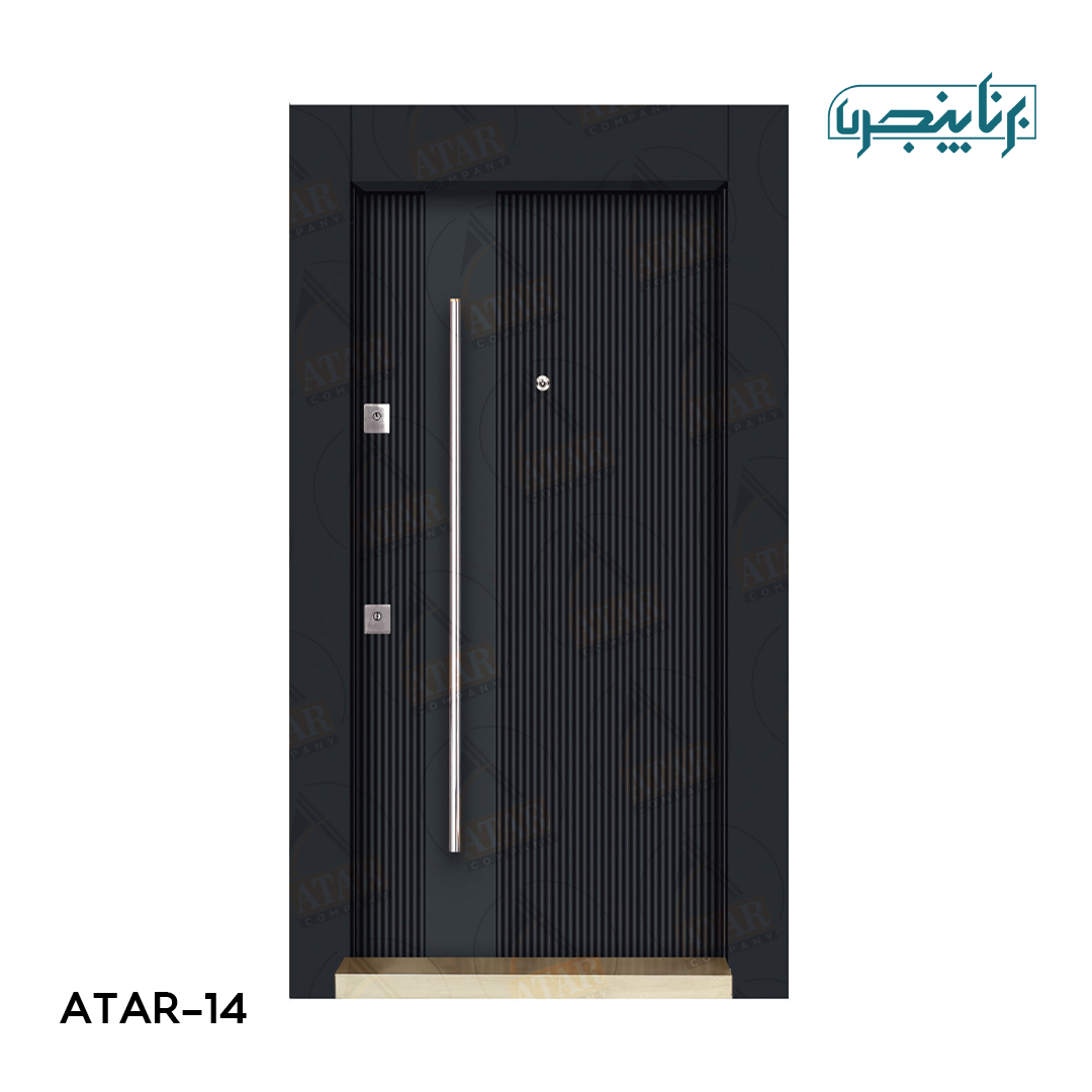 درب داخلی آتار درب مدل مدرن خطی AD-114