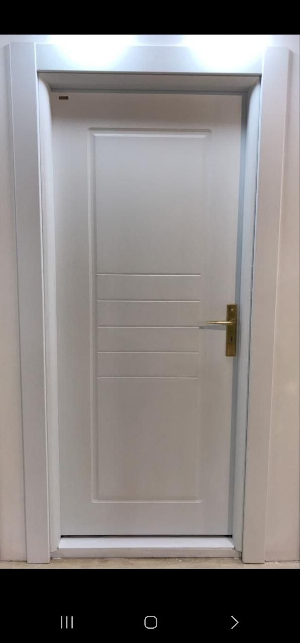 درب پلی وود سبزین در مدل خطوط افقی S-104