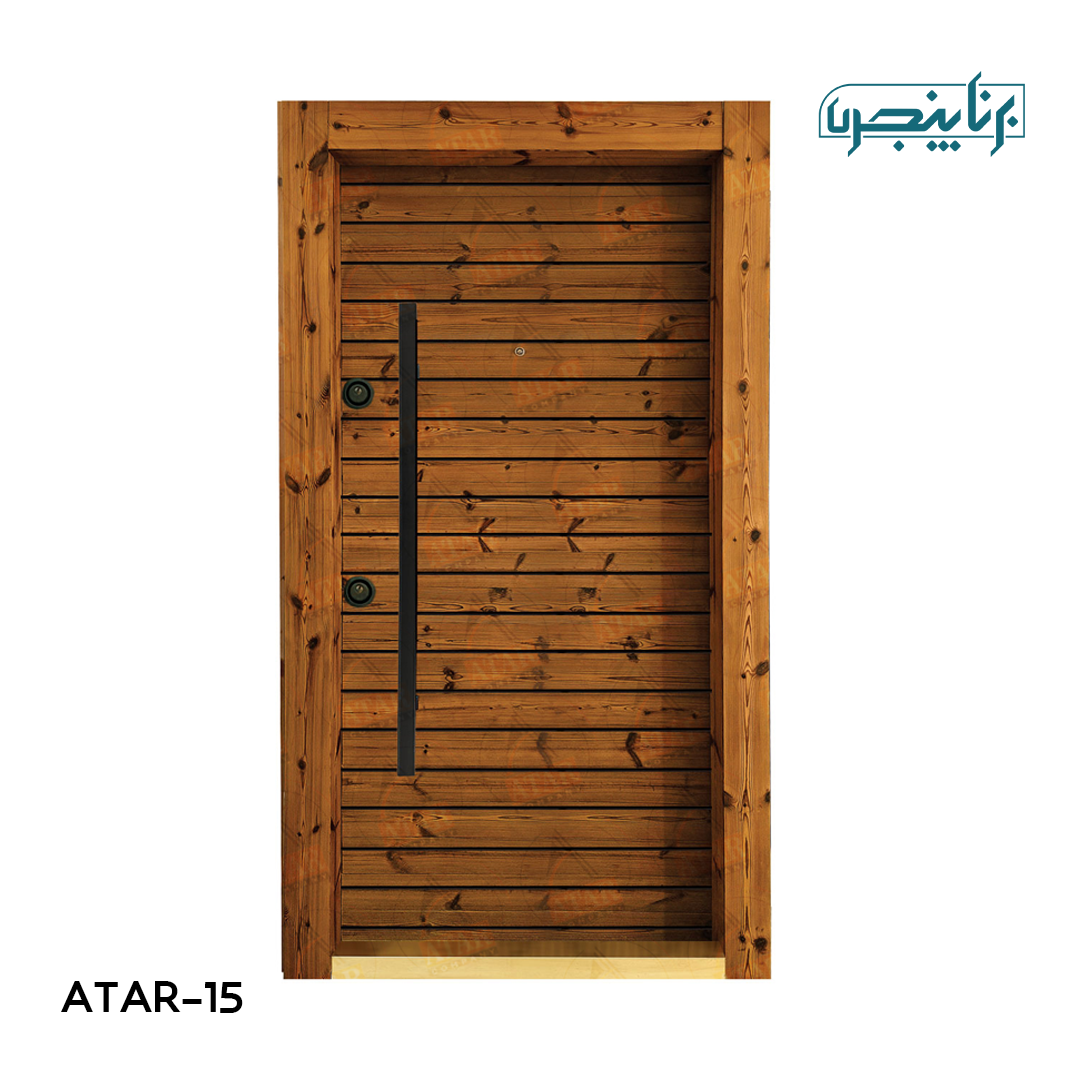 درب داخلی آتار درب مدل مدرن روستیک AD-115