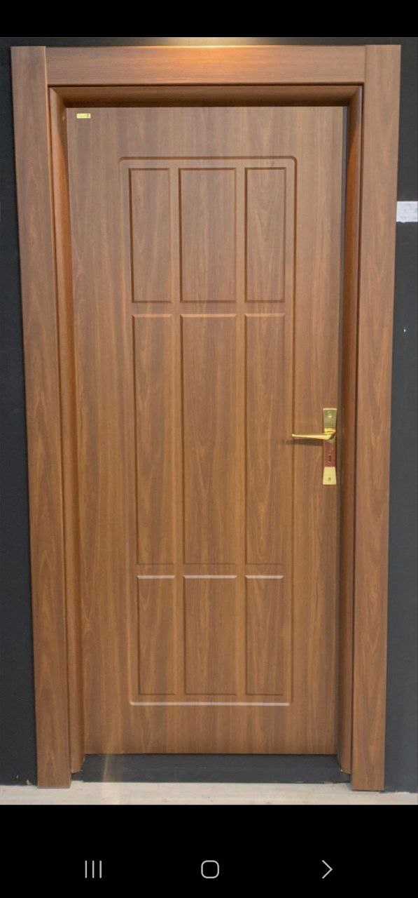 درب پلی وود سبزین در مدل کلاسیک شش قاب S-109